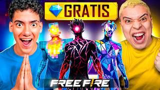 DONATO Y HECTORINO CONSIGUEN LOS NUEVOS SUPERHEROES DE FREE FIRE GRATIS !!  * PERFECTO *