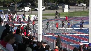 Boys 110m Hurdles Section 1 2024 FHSAA 4A Region 4