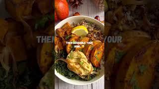 Easy Vegan meal prep idea for weight loss #veganfitness #fitover40 #veganweightloss #fatlosstips