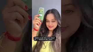 Neem & Aloe Vera Face Wash Made with Natural Ingredients | For Dry Skin | Acne Prevention Face Wash