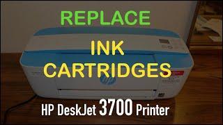 hp deskjet 3700 ink replacement review !!