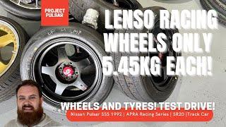 Lenso 90B 5.45KG Racing Wheels and Test Drive!