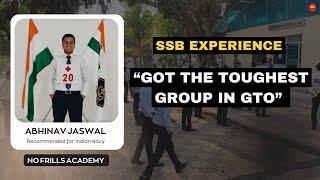 Recommended in 12th Attempt for Indian Navy | Abhinav Jaswal | Complete SSB Experience