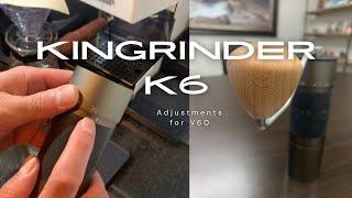 Dialing in KINGrinder K6 for V60 brew