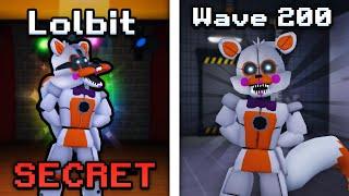 New EXCLUSIVE PACK LOLBIT is MID.. (Five Nights TD)