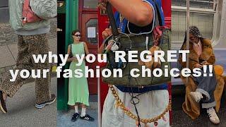 stop making these style mistakes! my 10 biggest fashion regrets!