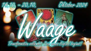 Waage/Libra 14.10. - 20.10. Oktober 2024 : Transformation vollendet: Dein neues Kapitel beginnt!