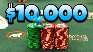 FLOPPING 4 SETS IN A ROW at the World Series of Poker!! $10,000 BUY IN! | Poker Vlog #235