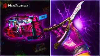 HELLCASE PULLING STILETTO KNIFE COMEBACK !! HELLCASE PROMO CODE 2024 ! HELLCASE 2024