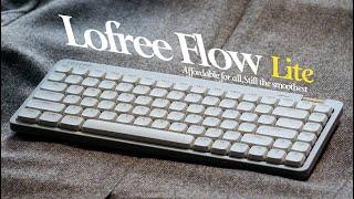 Lofree Flow Lite (Marble) | Budget Low-Profile, Creamy Keyboard