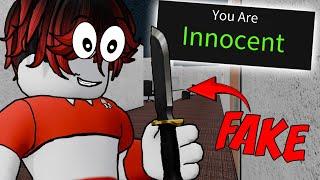 FAKE KNIFE MM2 TROLLING!!! | Roblox