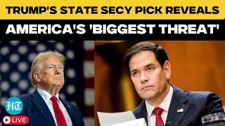 Trump Cabinet News LIVE | Marco Rubio Warns China is America’s ‘Biggest Threat’ |Sen. Rubio Hearing