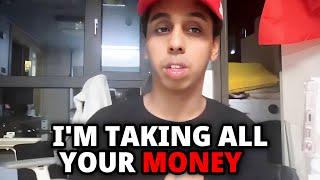 JOHNNY SOMALI IS PULLING A CRYPTO SCAM! HE'S DESPERATE!