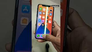 How do I fix the green line on my iPhone #shorts #shorts #iphone
