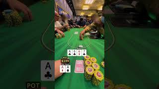 POV you’ve got pocket aces against a pro #poker #holdem #casino #ポーカー #扑克 #포커 #póker #По́кер #aces