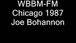 WBBM-FM Chicago Joe Bohannon 1987 .wmv