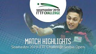 Mudit Dani vs Marko Popovic | 2019 ITTF Challenge Serbia Open (Group)