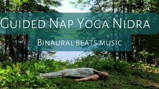 Guided Nap Yoga Nidra | Binaural Beats