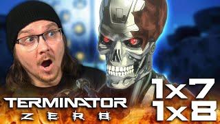 TERMINATOR ZERO EPISODE 7 & 8 REACTION | FINALE | Netflix Anime | Review