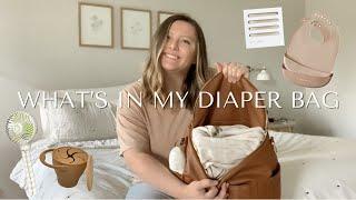 WHAT'S IN MY DIAPER BAG FOR MY 1 YEAR OLD!