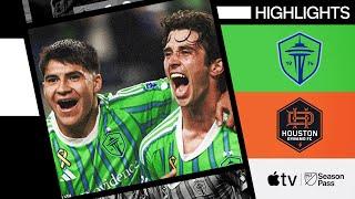 Seattle Sounders FC vs. Houston Dynamo FC | Rothrock Game Winner! | Full Match Highlights