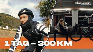 300 km Rennradtour durch die Alpen - Herbst Edition