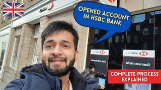  How I Opened HSBC Bank Account | UK Bank Account For International Students