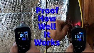 Reflective Bubble Foil Insulation/Does It Work???