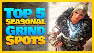 ⭐️Top 5 Grind Spots in Tuvala Gear - BDO 2023⭐️