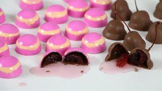 Cherry Cordials | Dipped Chocolate Cherries and Cherry Bonbons