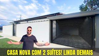 Casa Nova a venda com 02 suítes e muito estilo! Imóvel LINDO em Caraguatatuba litoral norte de Sp