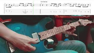 [GUITAR SOLO TUTORIAL] Nàng thơ - Hoàng Dũng (With tab on screen)