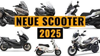 New scooters 2025 | Vespa Gts 310 - Honda Forza 750 - BMW C 400 GT - Honda X ADV 750