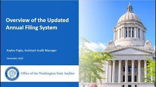 Overview of the Updated Annual Filing System (launched Jan 2024)