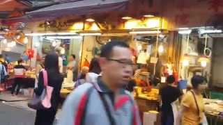 Hong Kong Causeway Bay Under the Bridge Bowrington Road Wet Market - Across Times Square