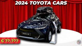 Toyota Cars 2024 New Lineup Models with PRICES: Yaris Cross, C-HR, Corolla, Proace, Hilux, bZ4X,RAV4