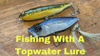 How To Fish Topwater Lures