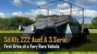 Sd.Kfz.223 Ausf.A 3.Serie - First Drive of a Very Rare Vehicle