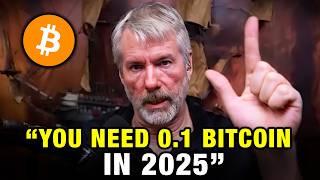 "You NEED To Own Just 0.1 Bitcoin (BTC) In 2025 - Here's WHY" Michael Saylor 2025 NEW Prediction