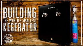 HOW TO BUILD THE SMALLEST KEGERATOR IN THE WORLD | THE MALT MILLER HOME BREWING CHANNEL