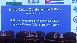 H E Dr. Eduardo Martinez Diaz ( Duputy pm of cuba)