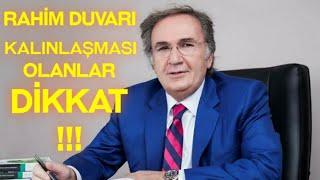 RAHİM DUVARI KALINLAŞMASI İBRAHİM SARAÇOĞLU