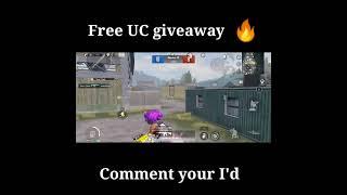 Bgmi free UC give away