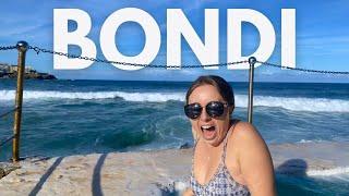 Our FIRST Time at Bondi Beach (worth it?)