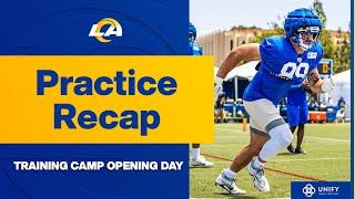 Practice Recap: Highlights From Rams' First Open Training Camp Practice With Pads