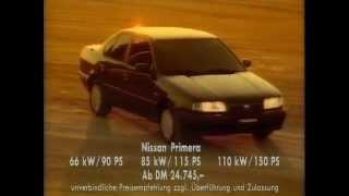 Nissan Primera Werbung 1990