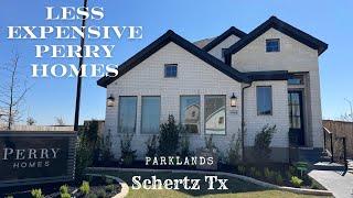 Less Expensive Perry Home, Plan 2392, Parklands, Schertz Tx