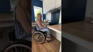 Before & After Wheelchair Accessible Kitchen Makeover