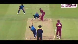  Sandeep lamichhane bowling to West Indies...World 11.. 1st T20I game