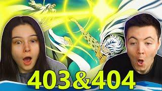 SILVERS RAYLEIGH VS KIZARU  One Piece Ep 403 & 404 REACTION & REVIEW